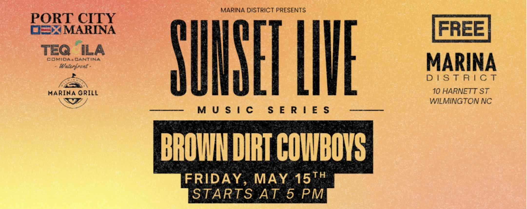 Sunset Live: Brown Dirt Cowboys