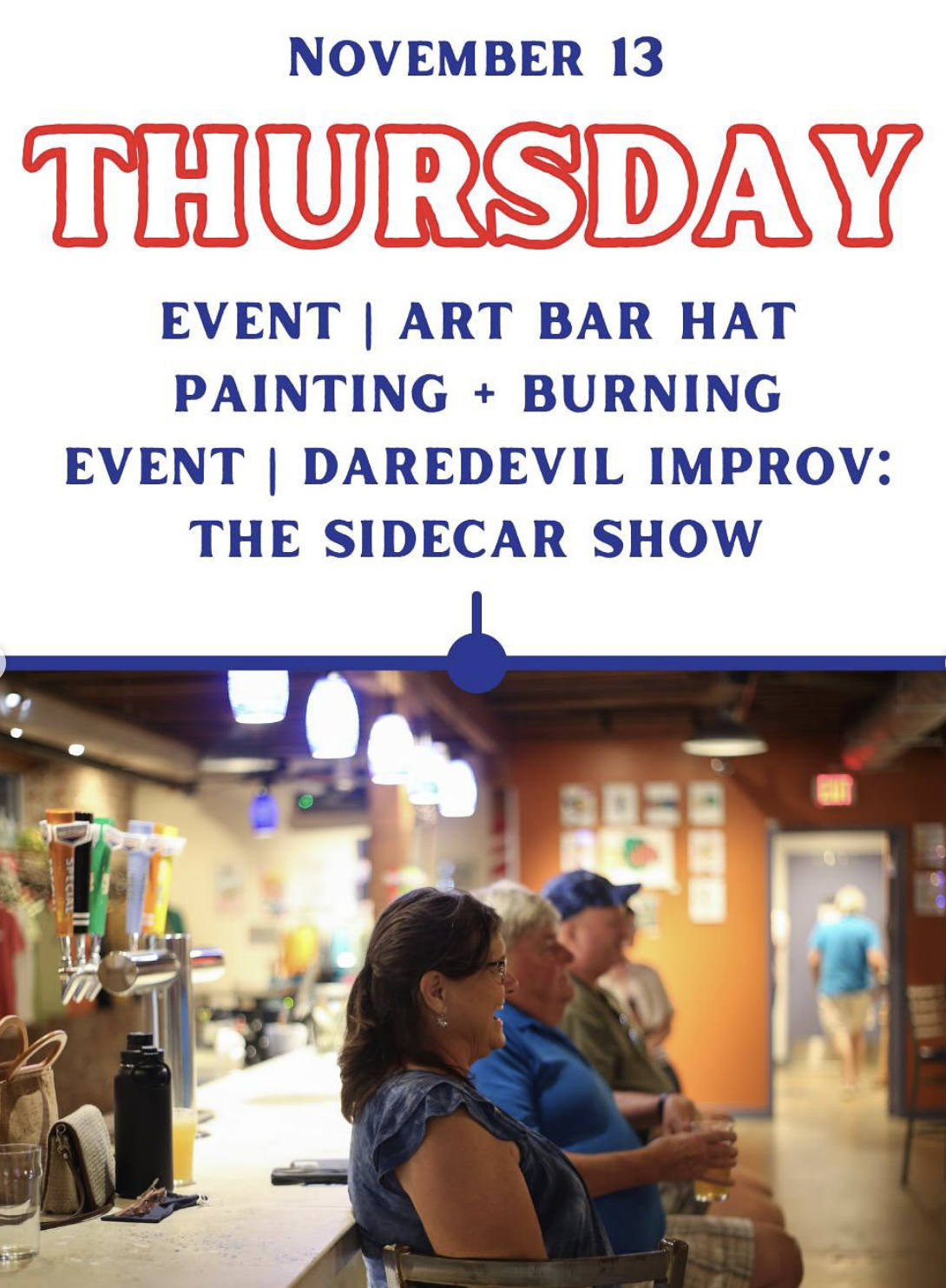 Art Bar Hat Painting/Burning