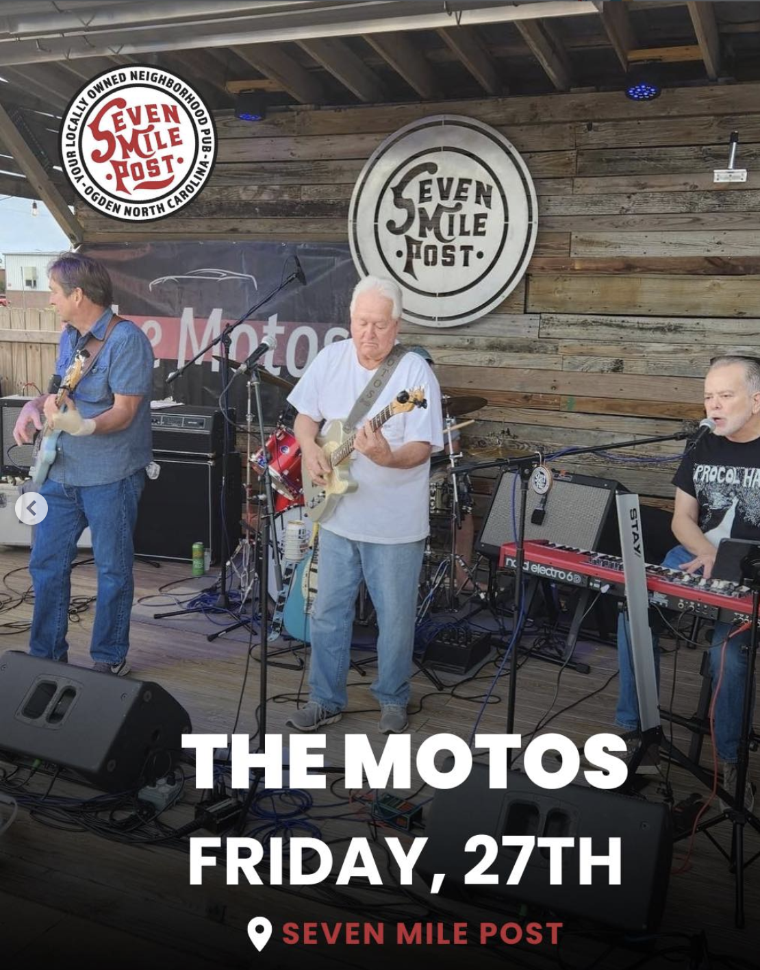 Live Music with The Moto’s