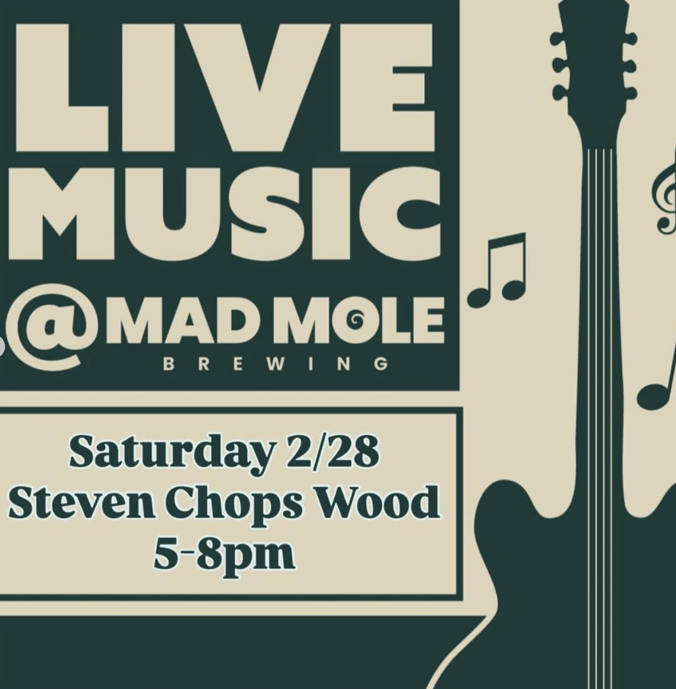 Live Music: Steven Chops Wood