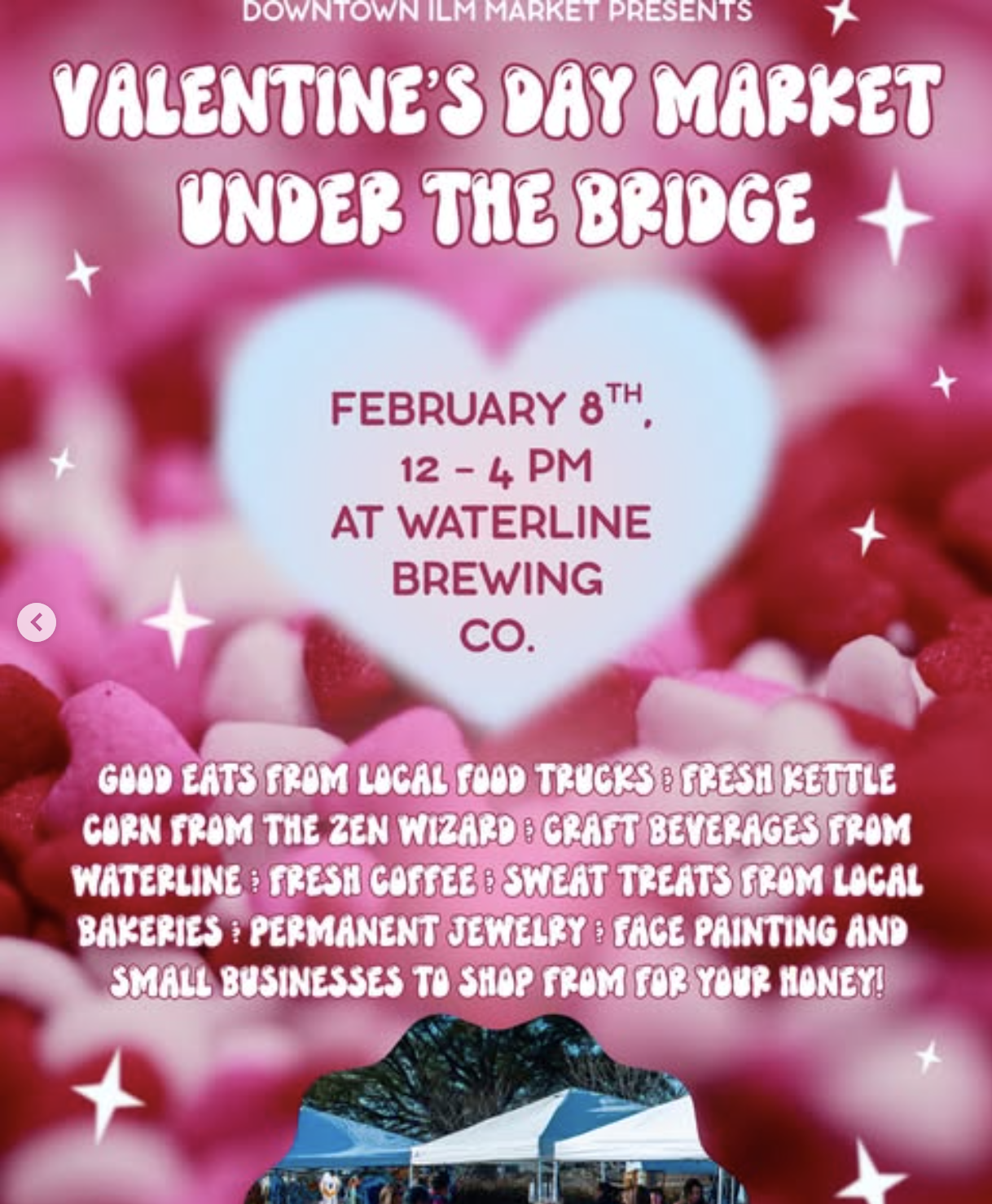 Valentine’s Day Market Under the Bridge