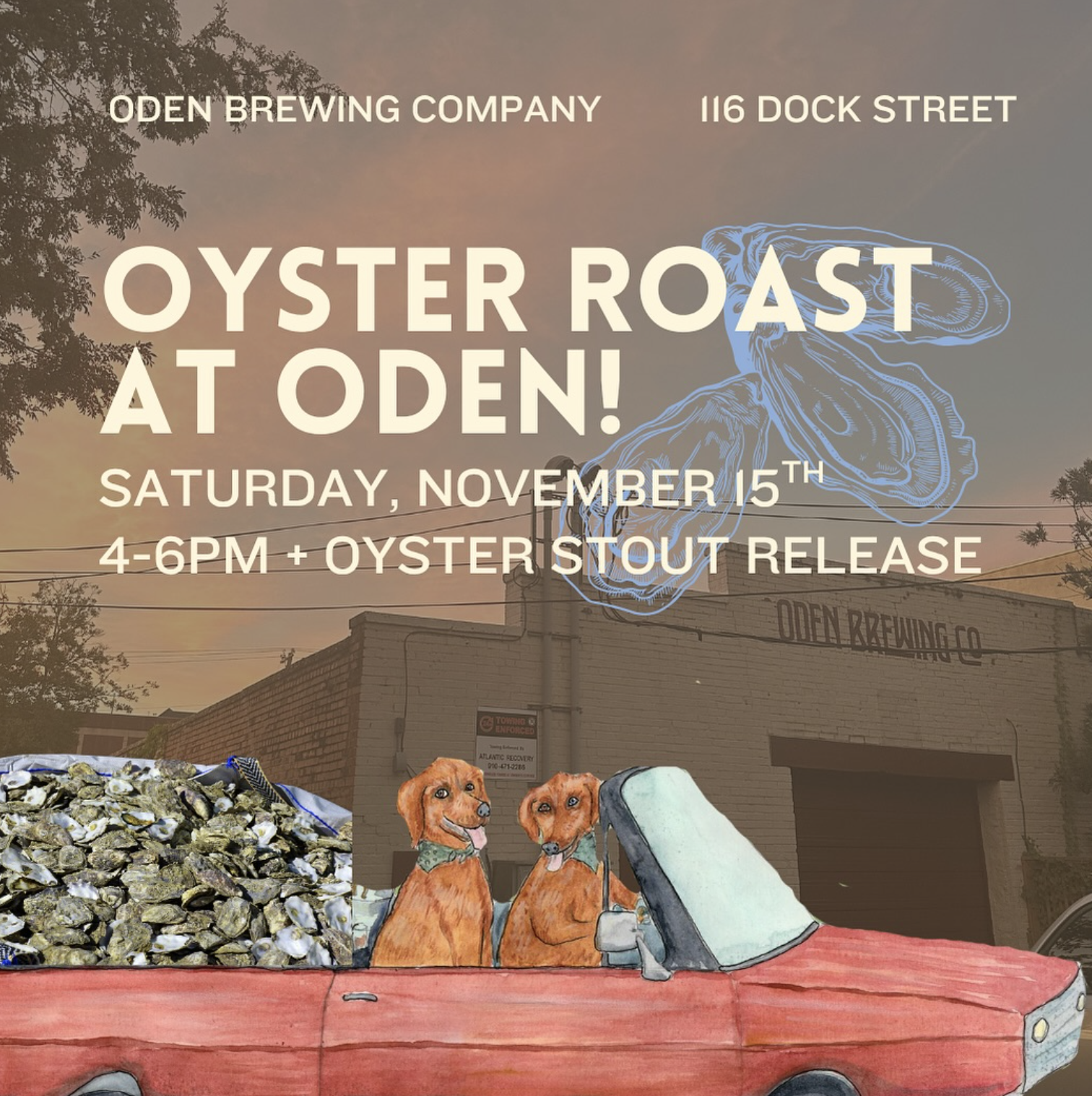 Oyster Roast & Oyster Stout Release