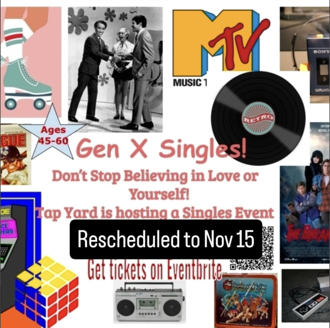 Gen X Singles Event