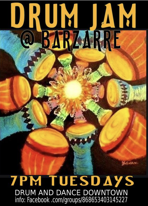 Tuesday Drum Jam @ Barzarre