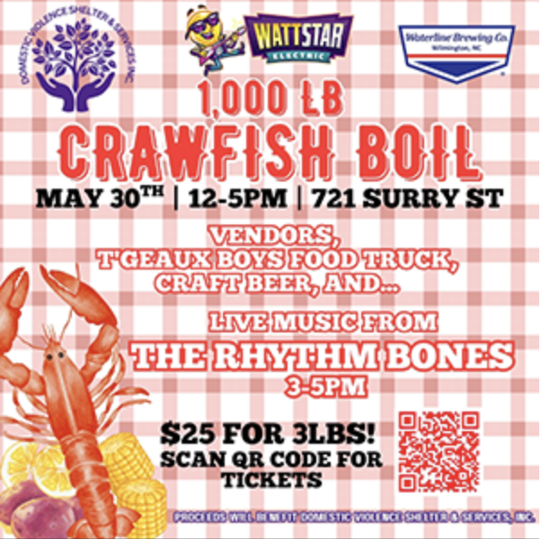 Crawfish Boil + Live Music with The Rhythm Bones