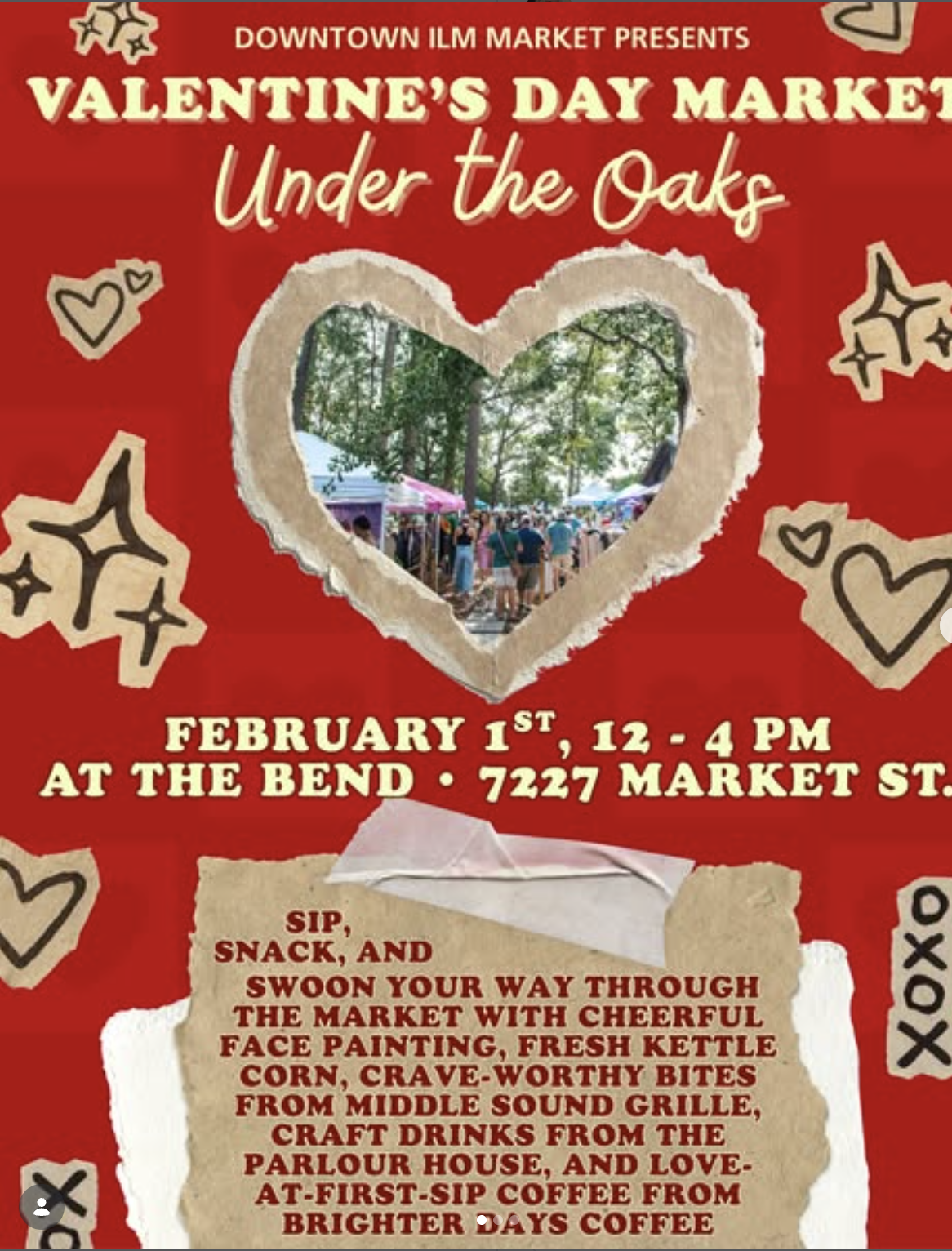 Valentine's Day Market Under the Oaks