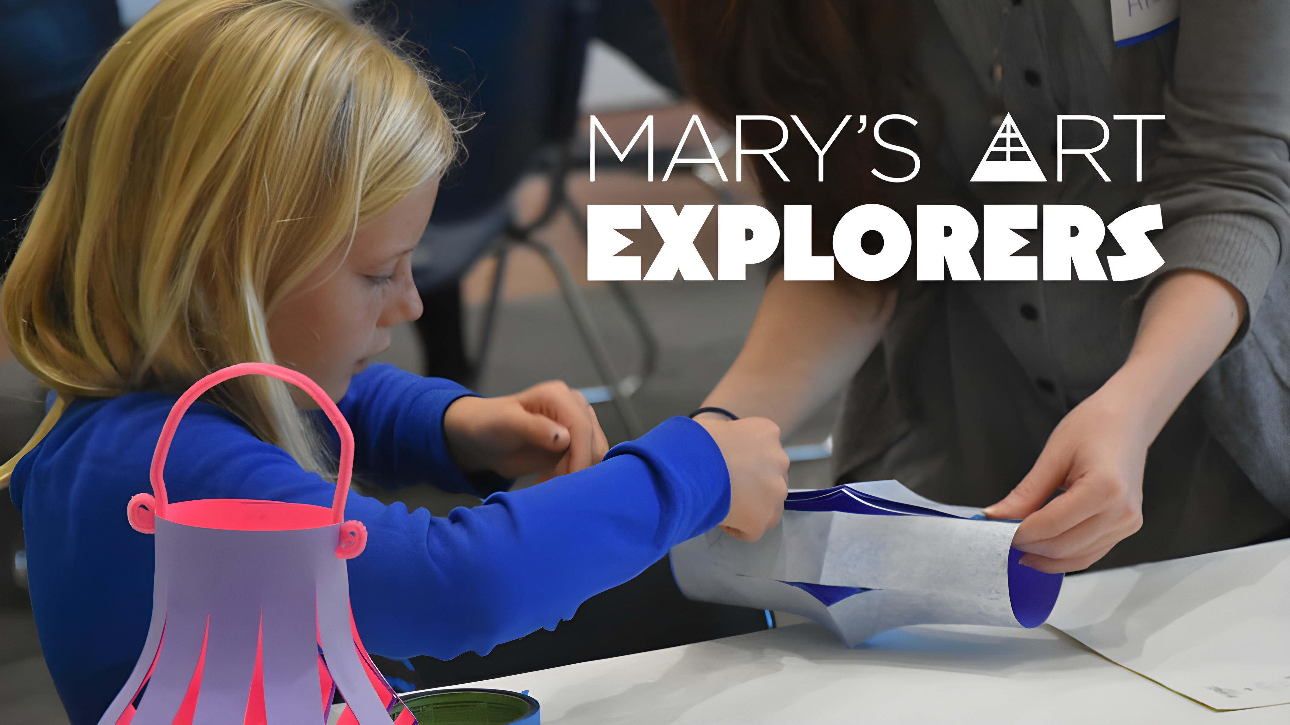 Mary’s Art Explorers: They Say Blue
