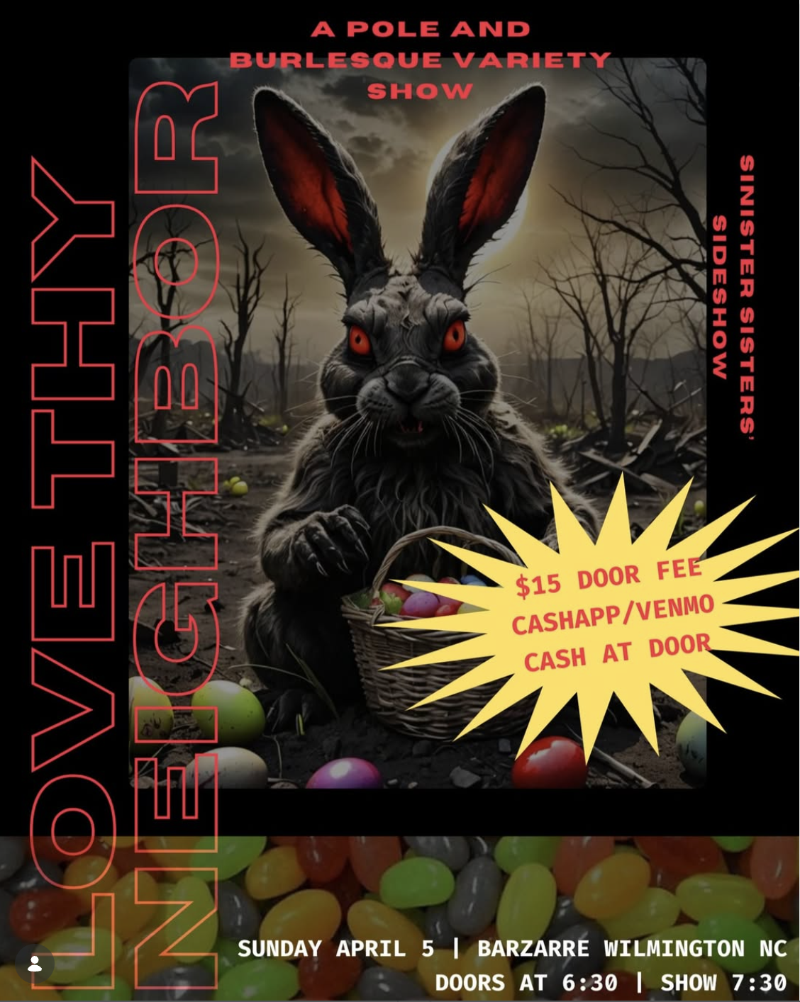 Love thy Neighbor: A Pole & Burlesque Variety Show