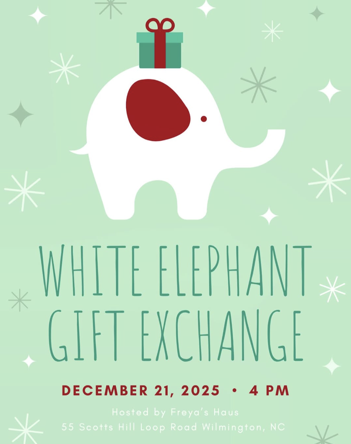 White Elephant Gift Exchange