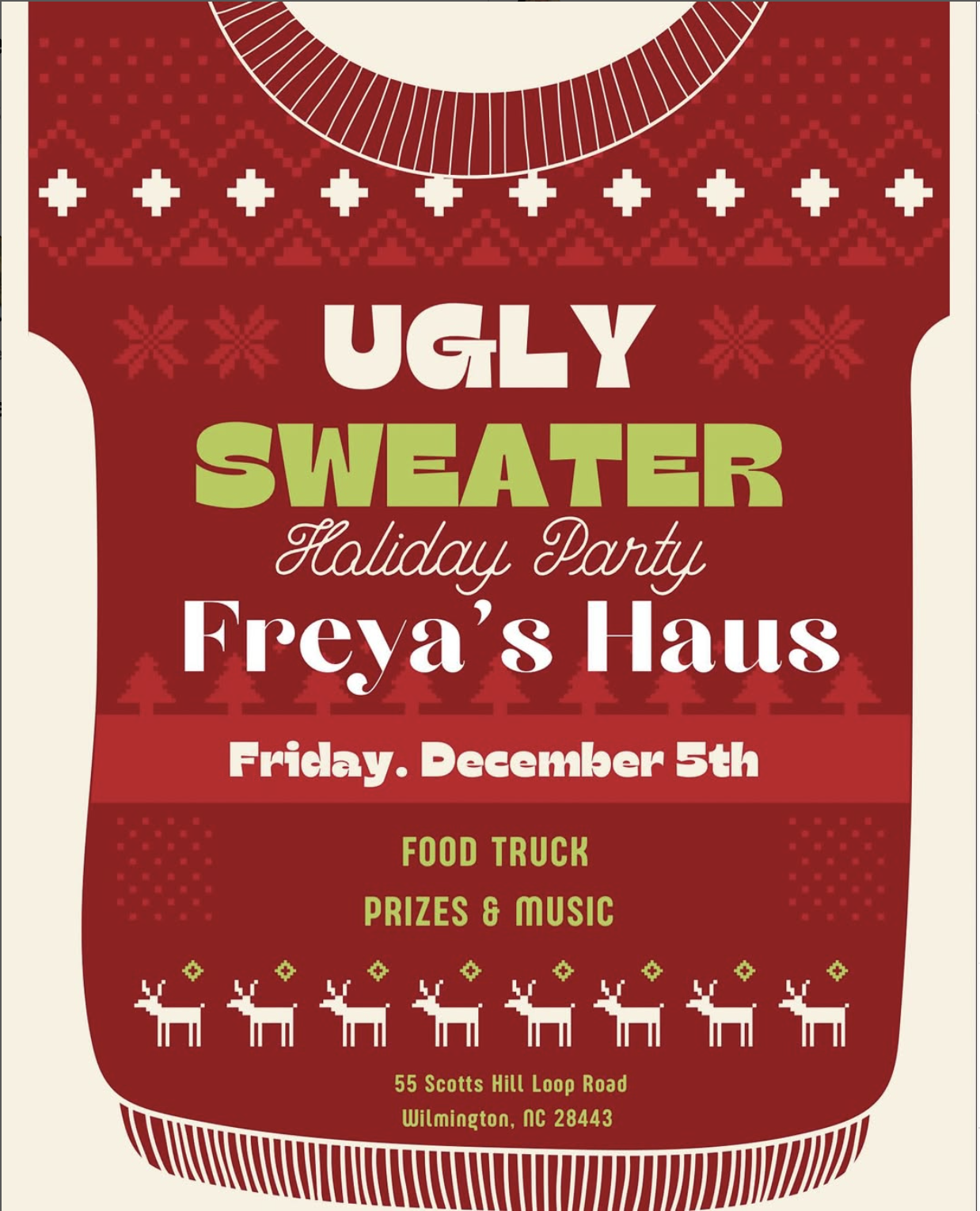 Ugly Sweater Holiday Party