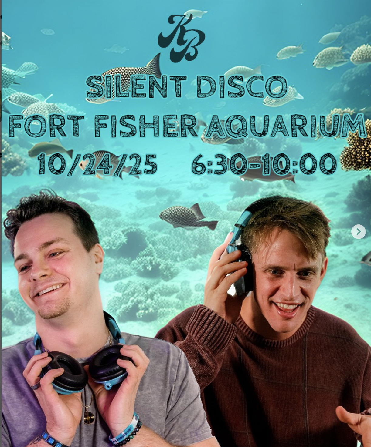 Silent Disco at the Aquarium