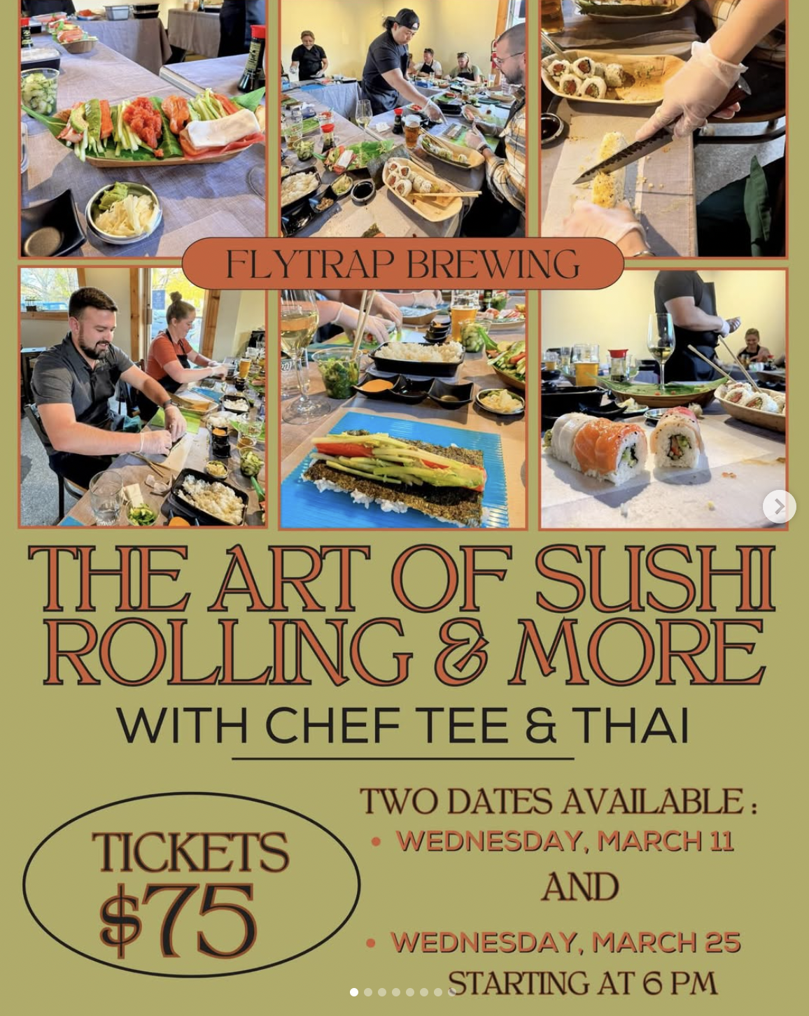 The Art of Sushi Rolling & More