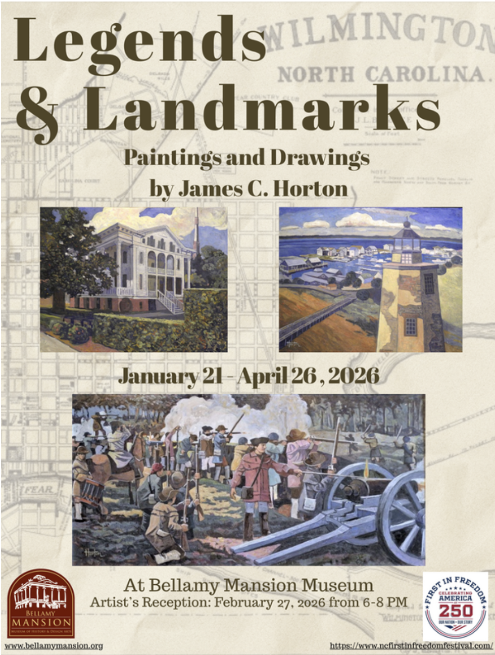 Legends and Landmarks Art Show Last Day