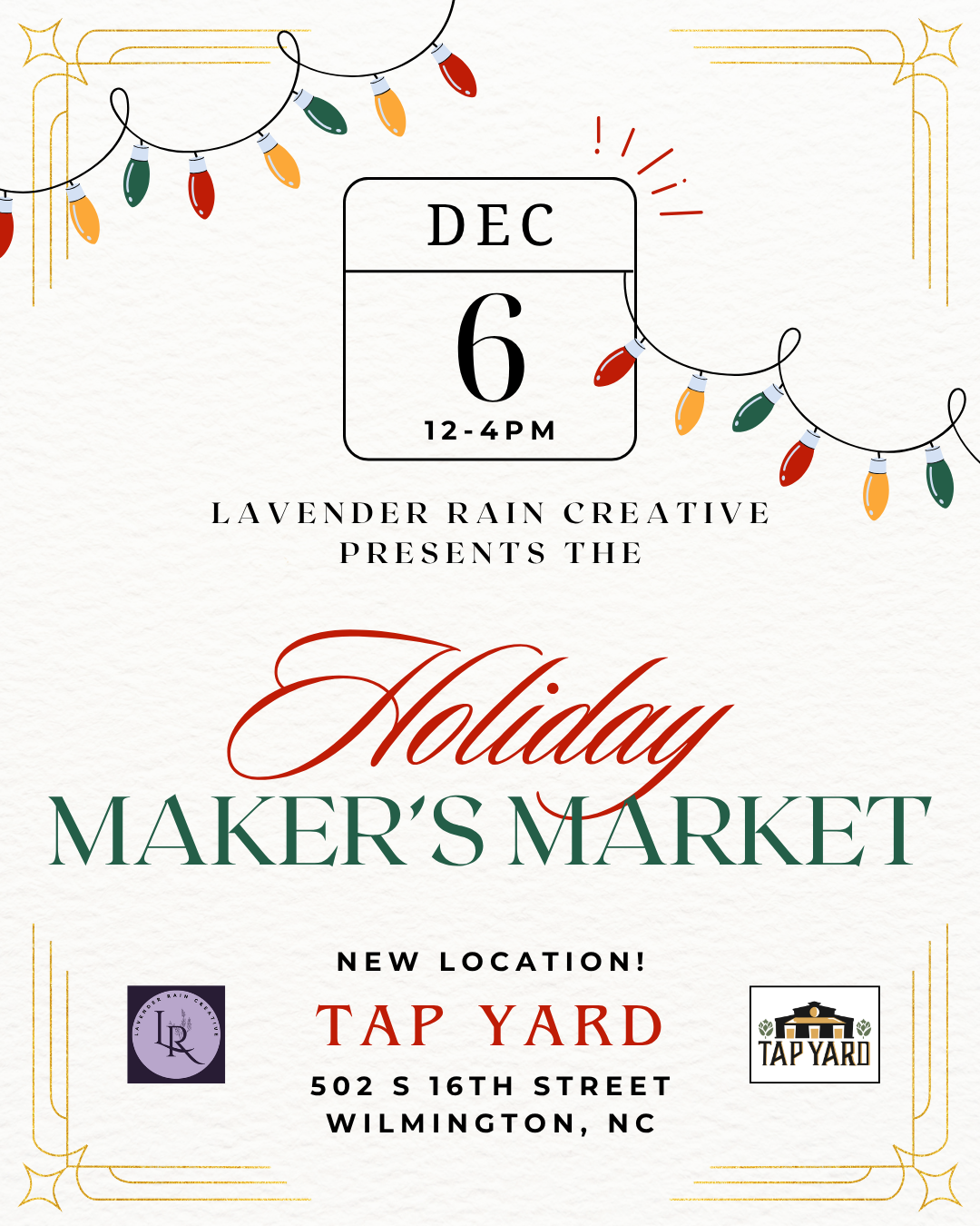 Holiday Art Market At TapYard
