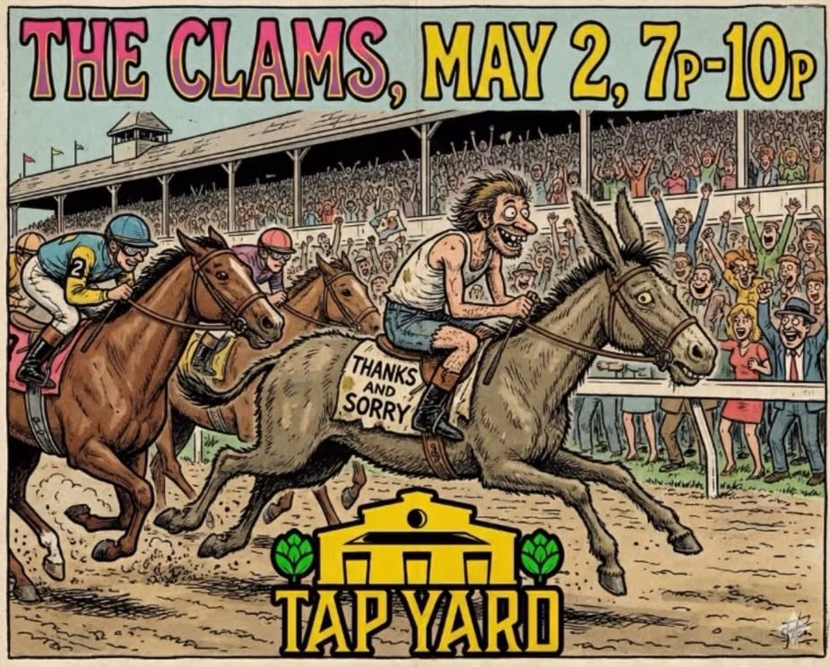 The Clams LIVE @ Tap Yard's Kentucky Derby Garden Party