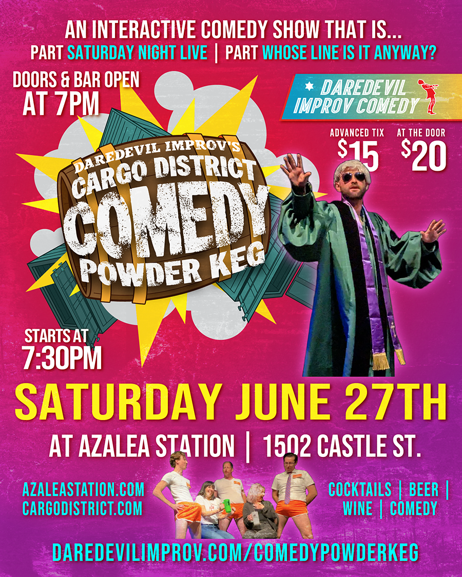 The Comedy Powder Keg!