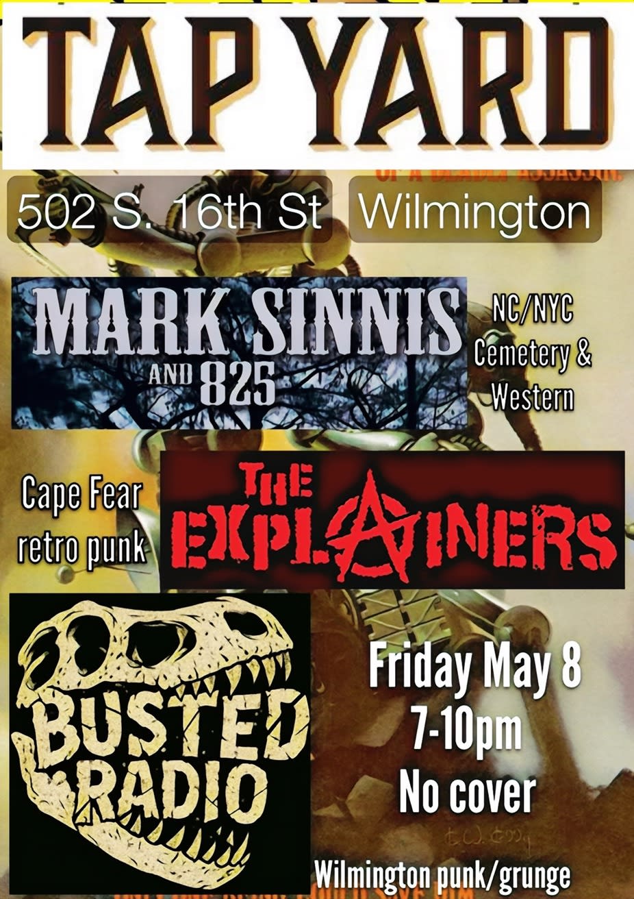 The Explainers, Mark Sinnis & 825, and Busted Radio LIVE