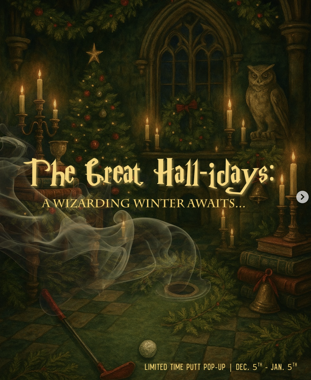 The Great Hall-idays: Harry Potter Mini Golf 