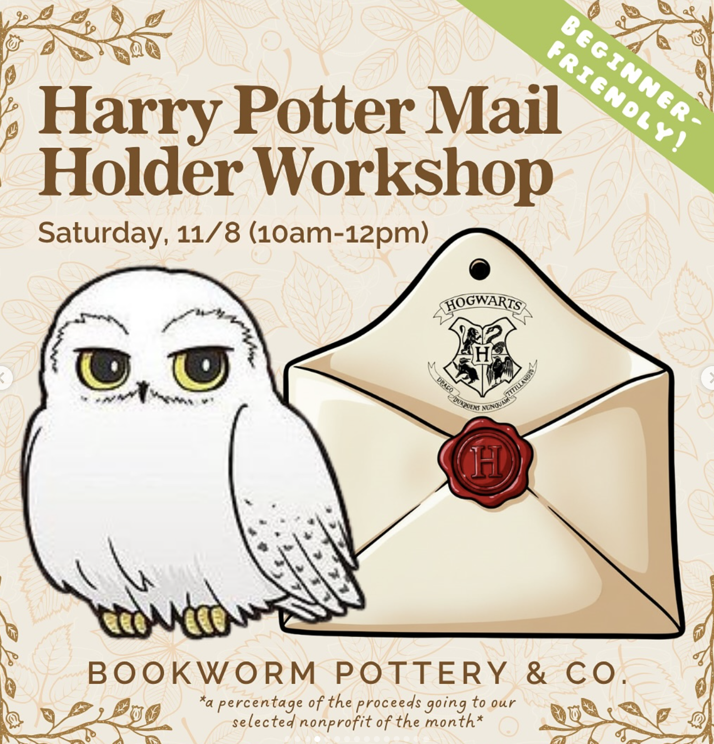 Harry Potter Mail Holder Workshop