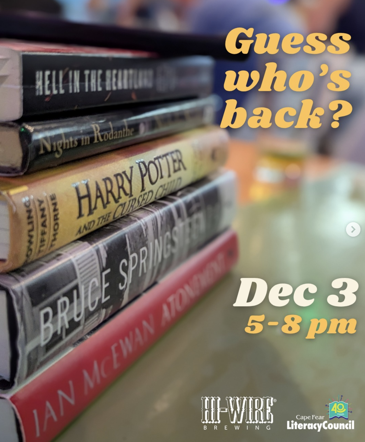 Book Sale (and drive)