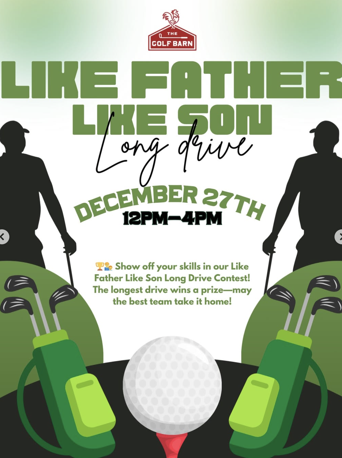 Like Father like Son Long Drive