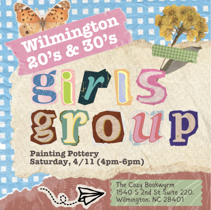 Painting Session for the Wilmington 20βs & 30βs Girls Group