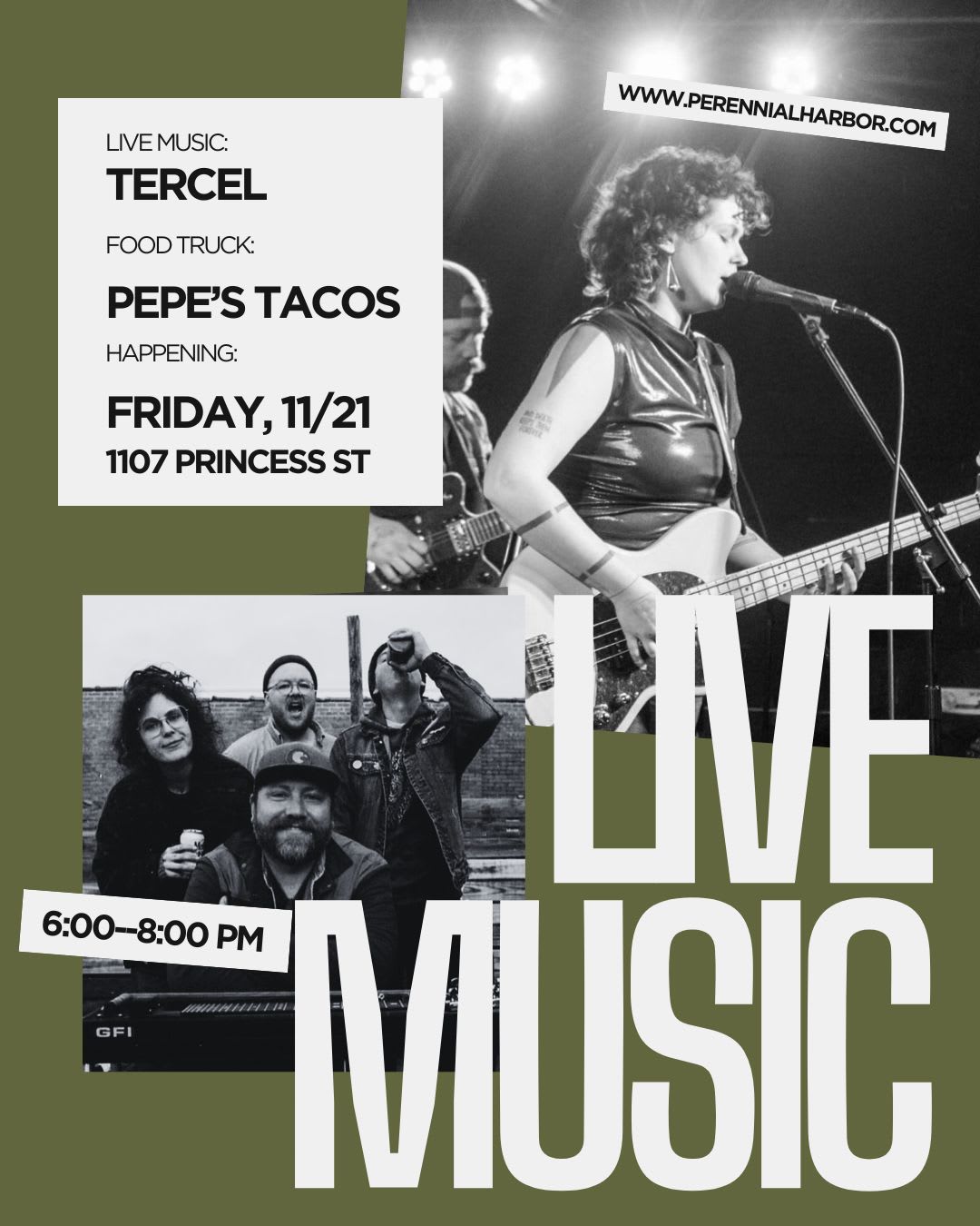 Tercel Performing Live + Pepe's Taco Truck