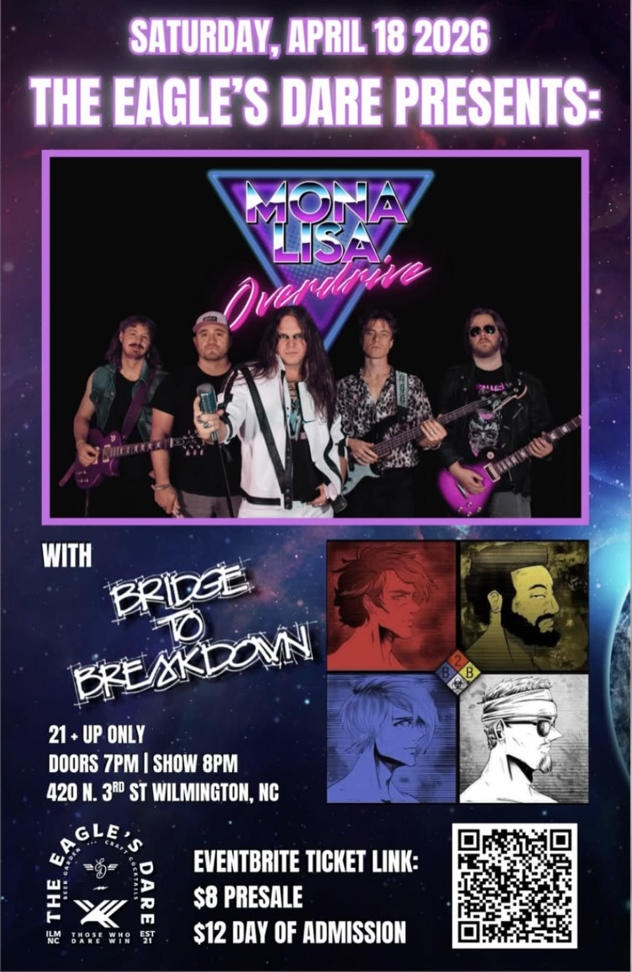 Mona Lisa Overdrive with Bridge to Breakdown live