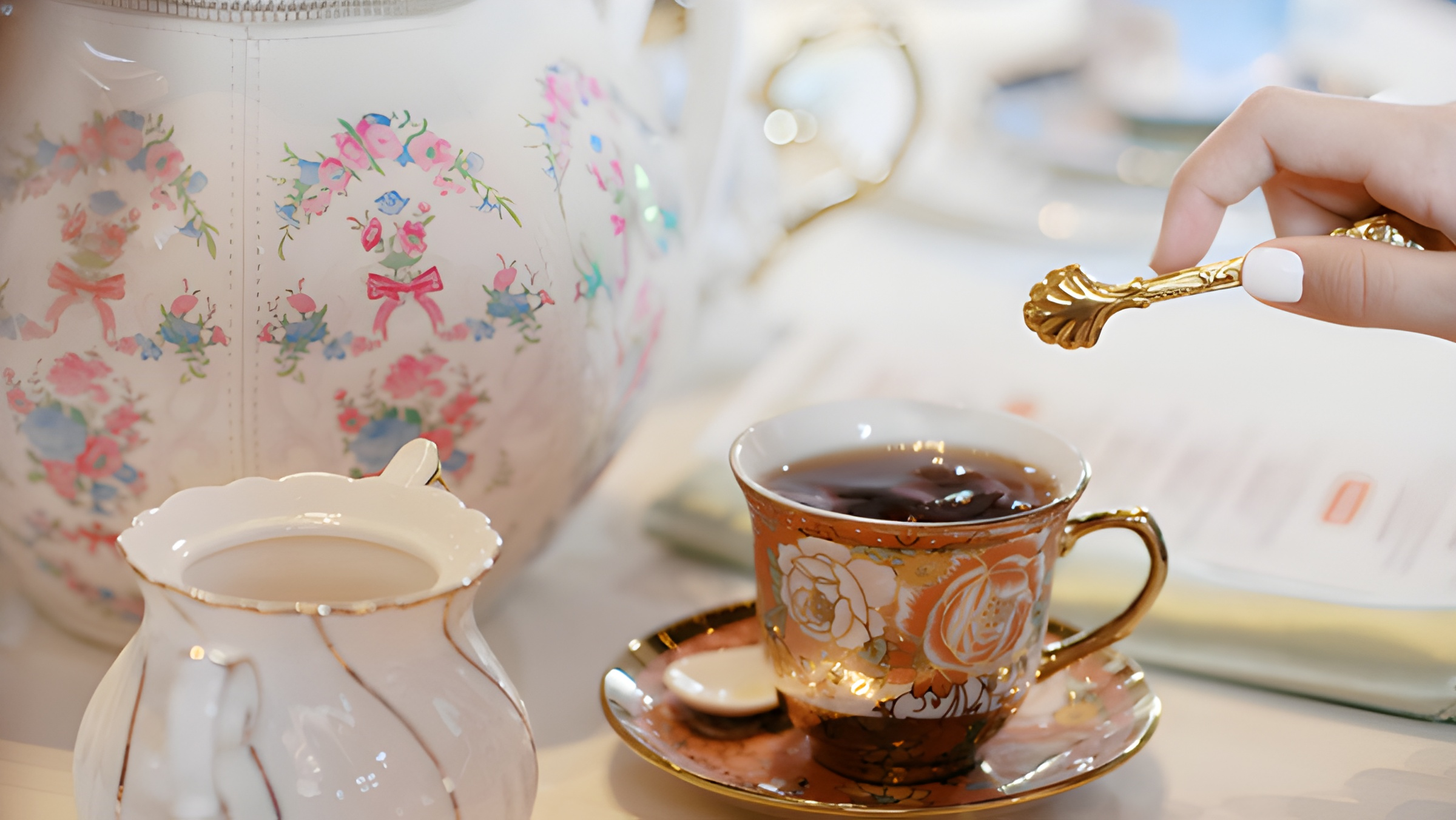 Peaches & Cream Tea