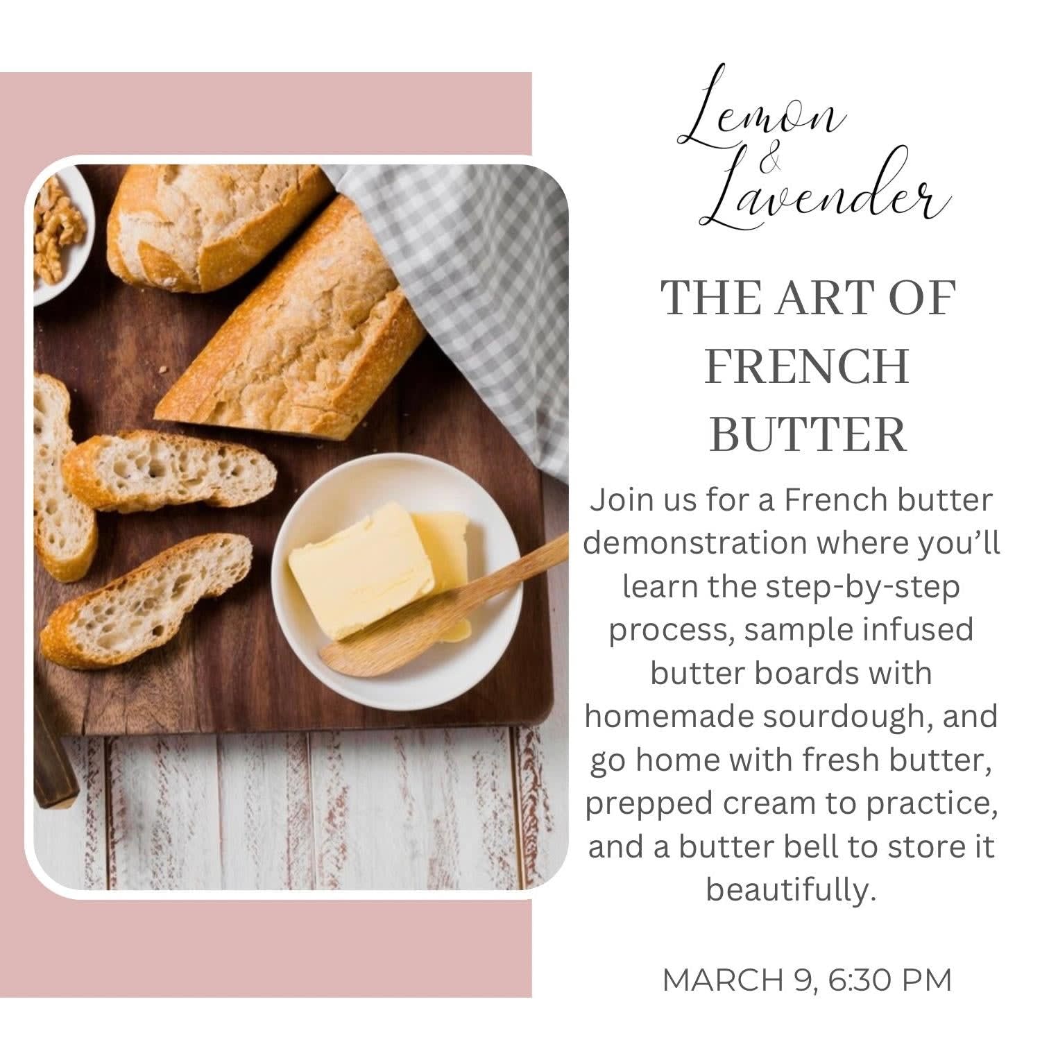 The Art of French Butter