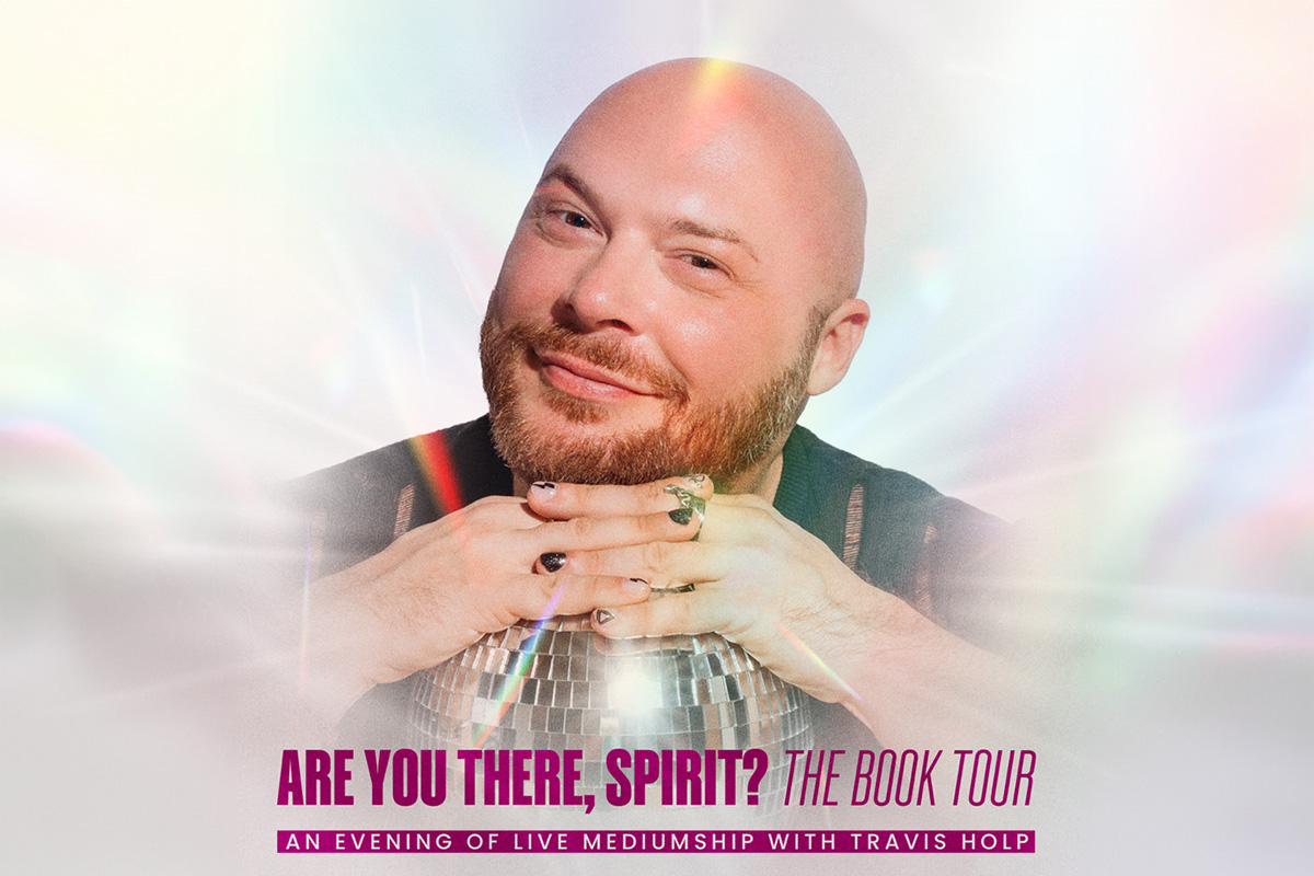Are you there spirit? It's me, Travis -- The Book Tour at Levity Live