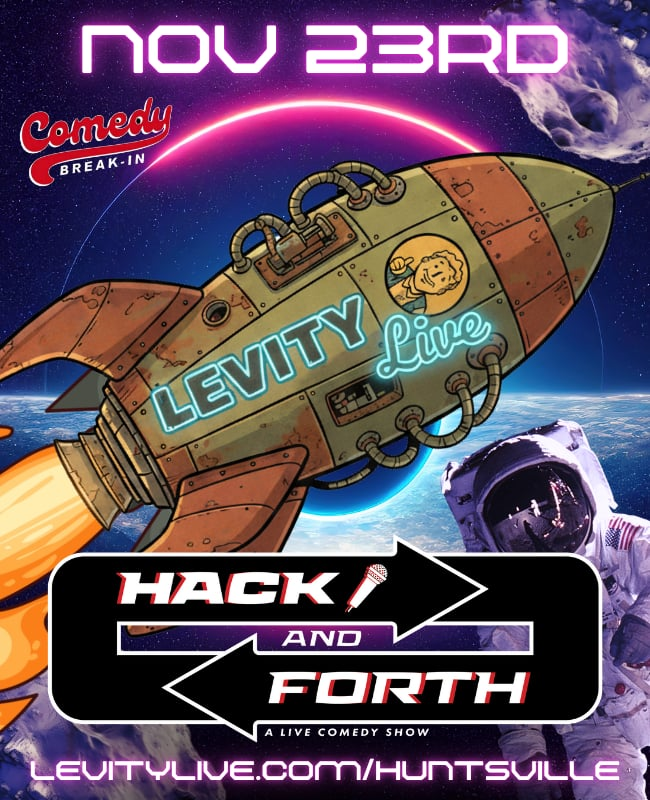 Hack and Forth at Levity Live