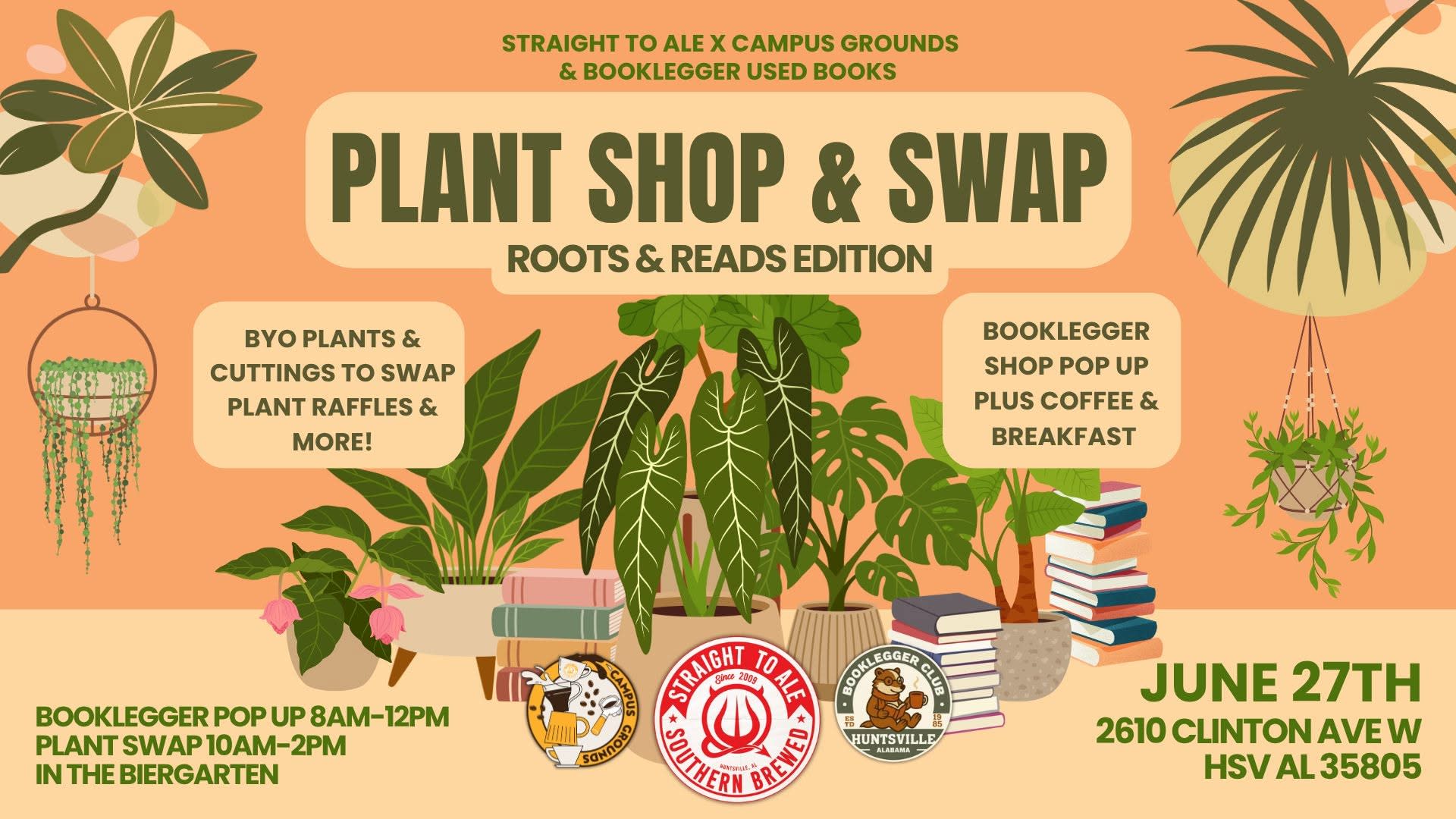 Plant Shop & Swap: Roots and Reads Edition