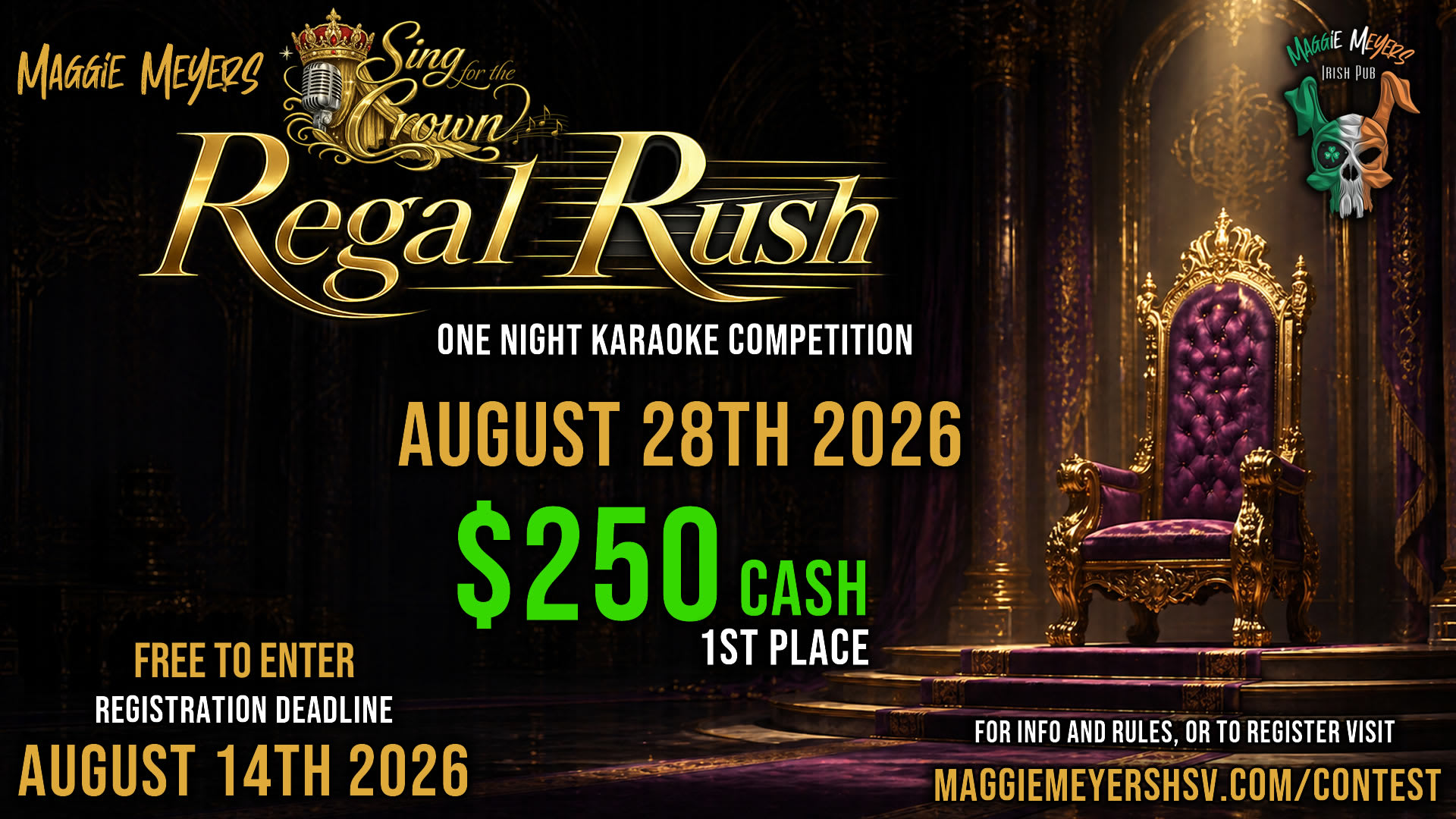 Sing for the Crown: Regal Rush