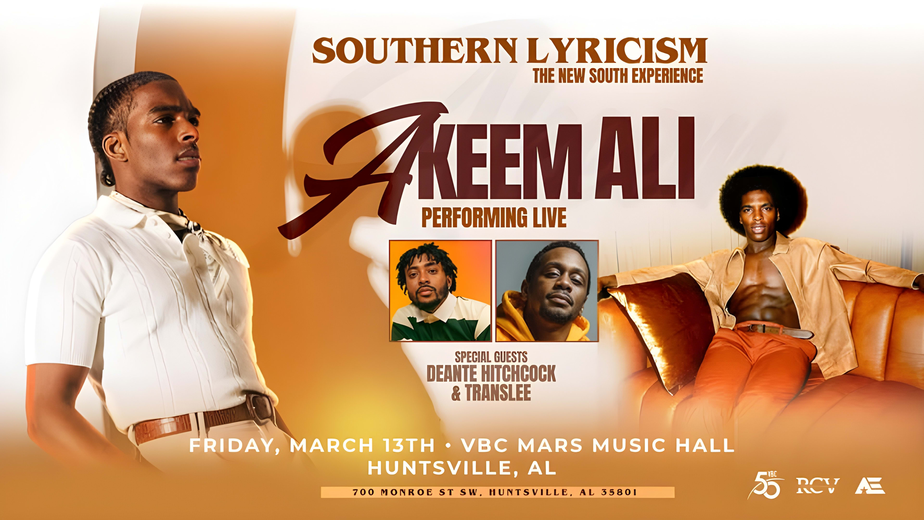 Southern Lyricism: The New South Experience Featuring Akeem Ali