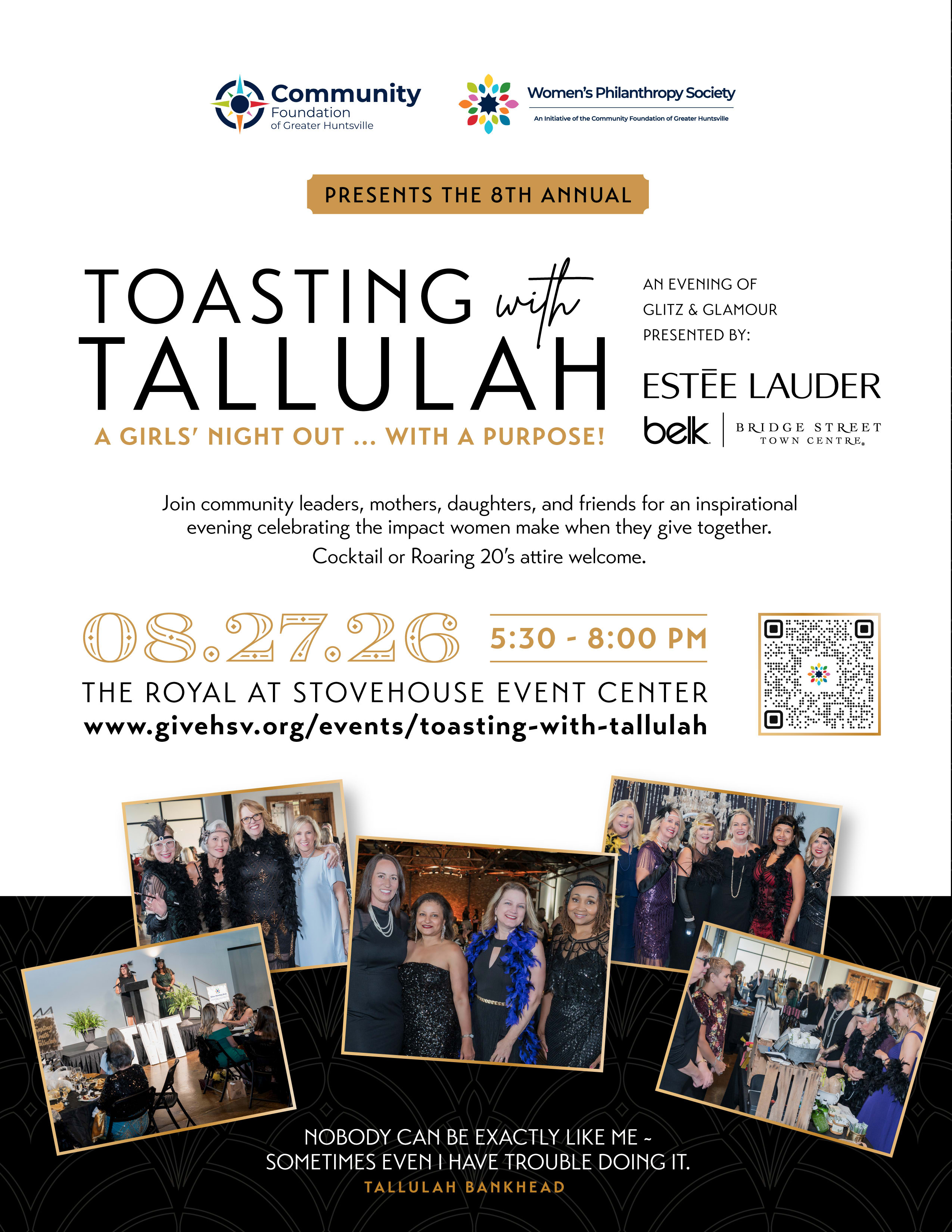 Toasting with Tallulah