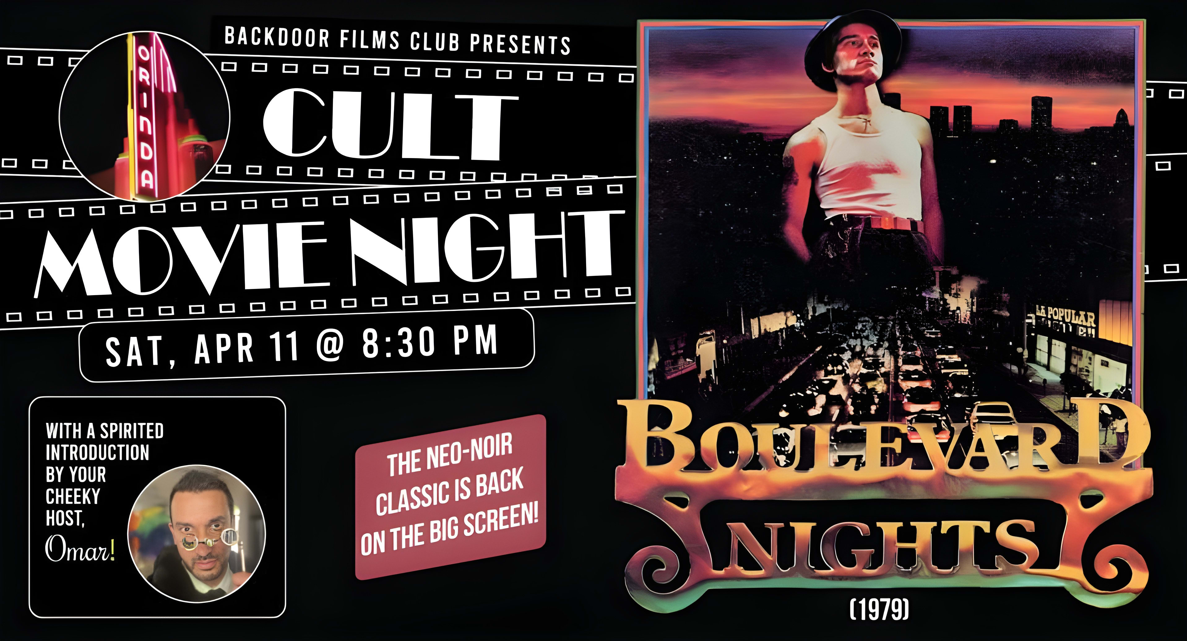 Cult Movie Night - Boulevard Nights