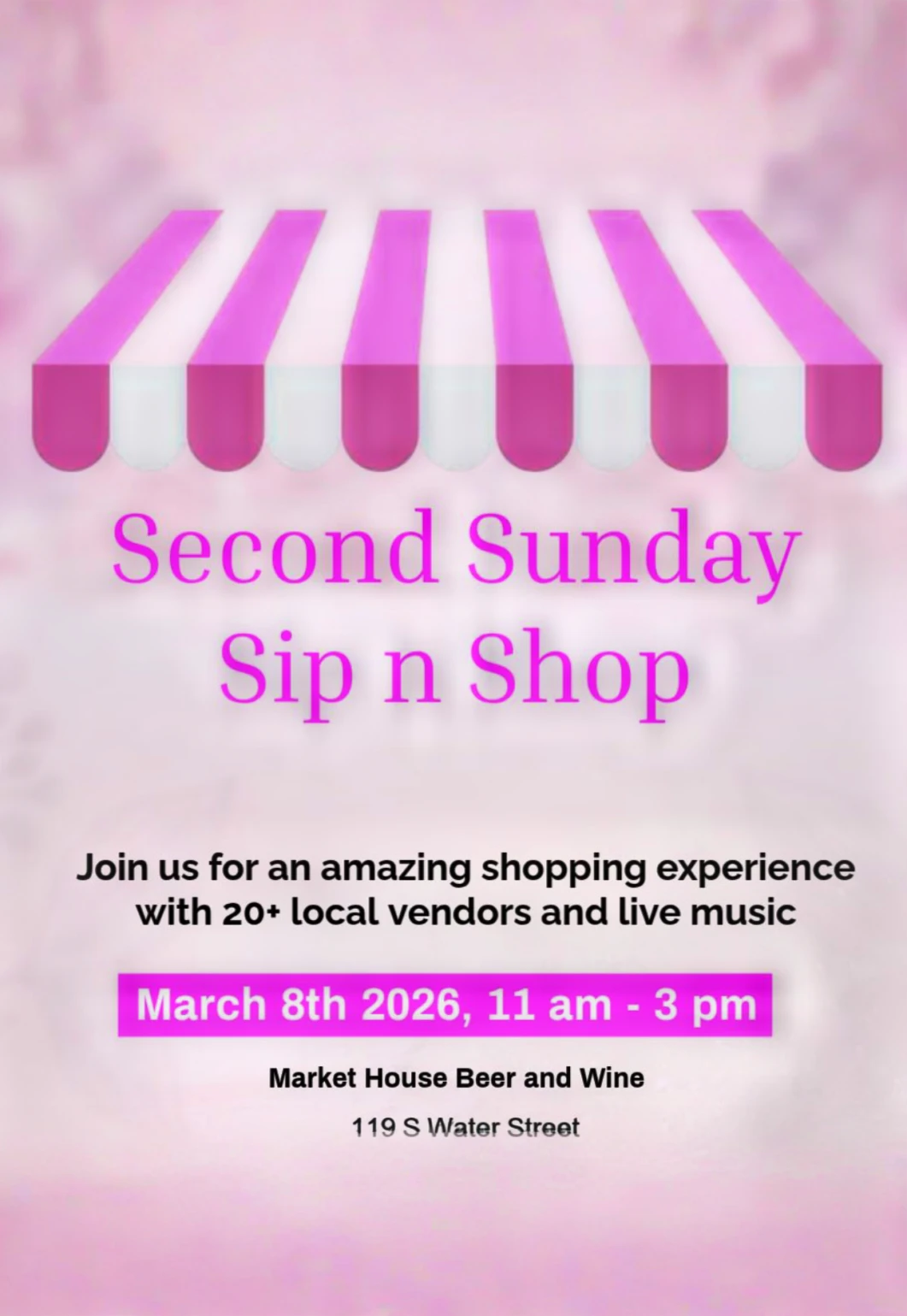 Second Sunday Sip & Shop