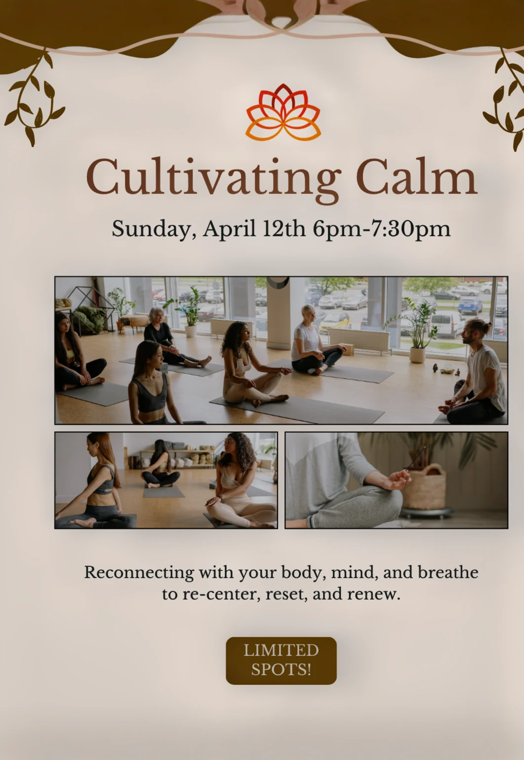 Cultivating Calm: A Nervous System Reset Workshop