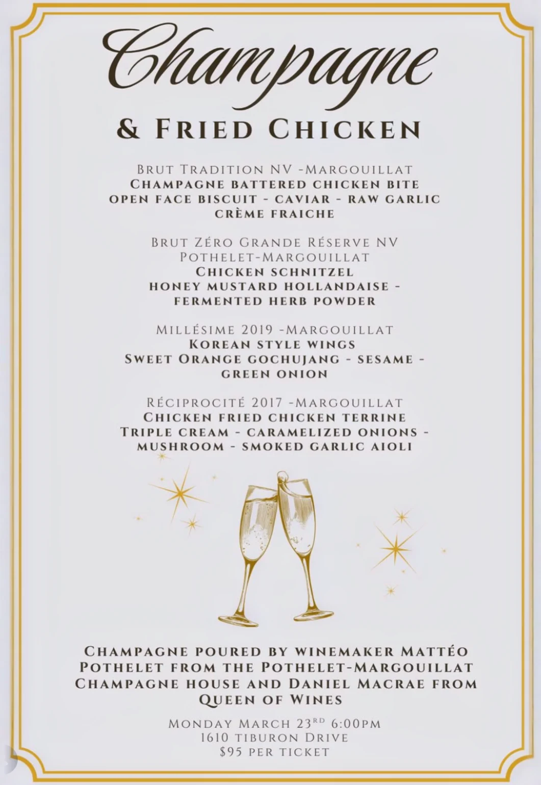 Champagne & Fried Chicken