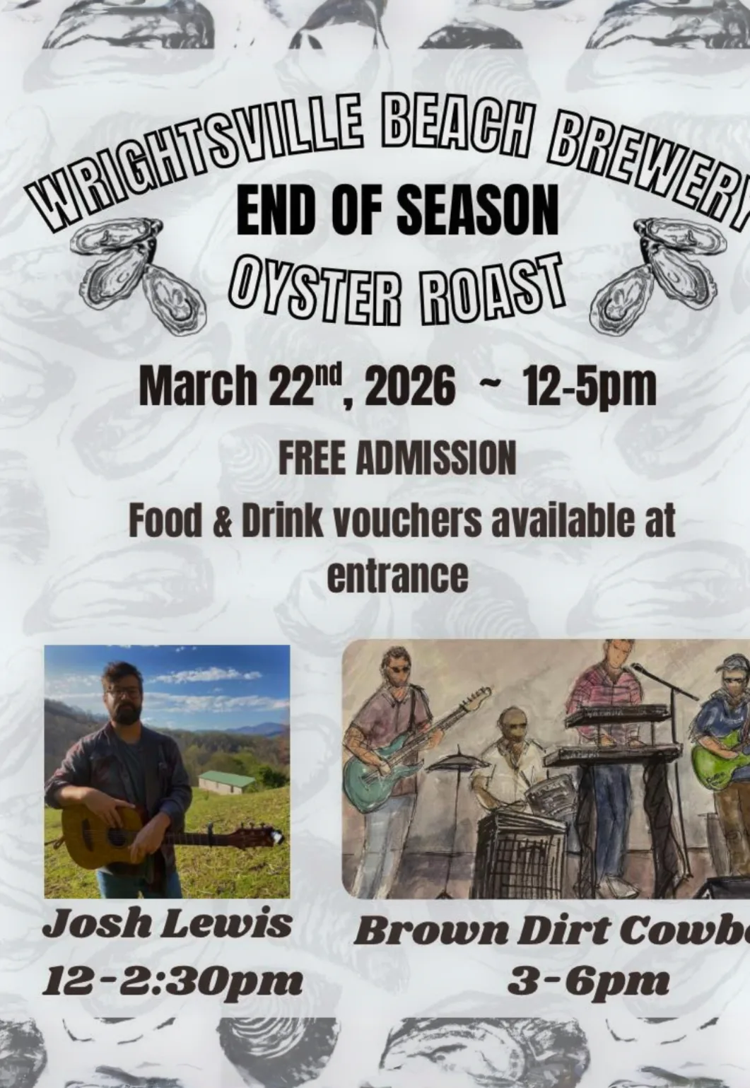 WBB End of Season Oyster Roast