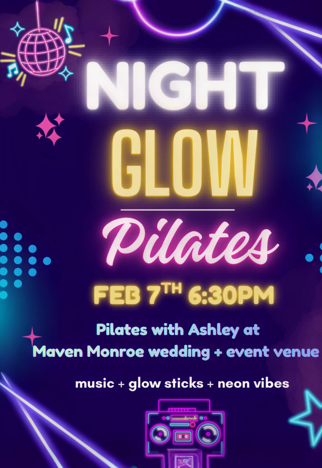 Night Glow Pilates