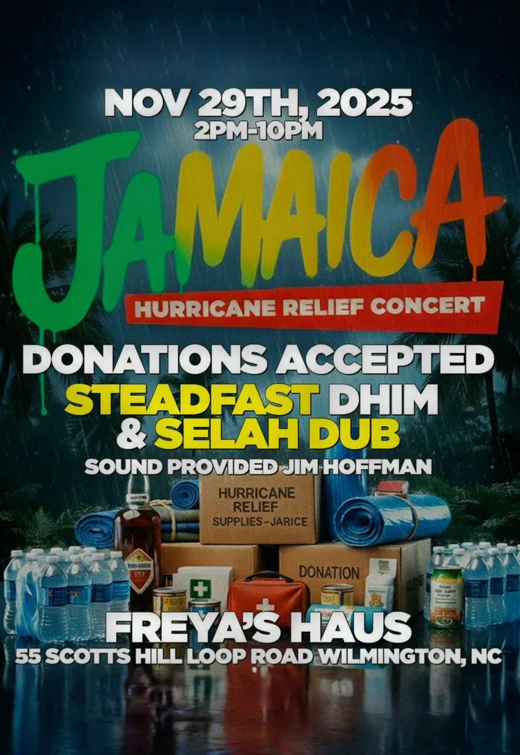 Jamacia Hurricane Releif Concert