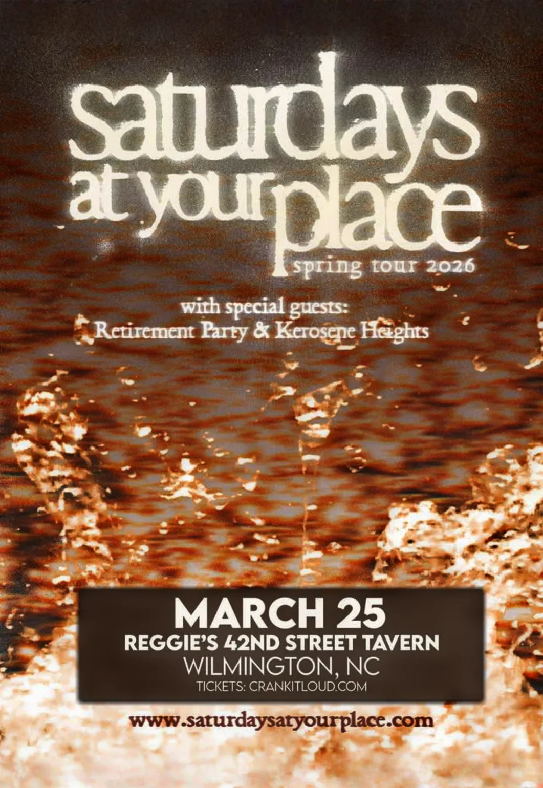 Saturdays at Your Place | 3/25/26 at Reggie's 42nd Street Tavern