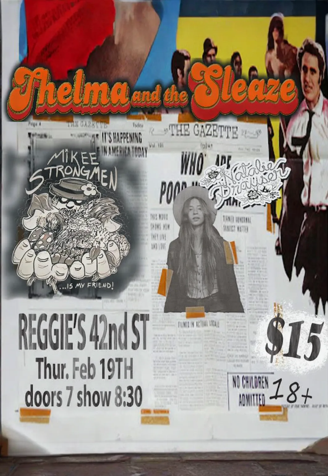 Thelma and the Sleaze with Mikee Strongmen and Natalie Prauser!