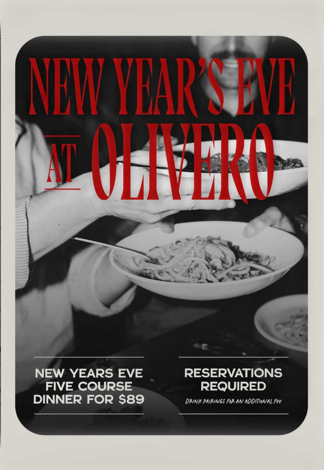 NYE Dinner at Olivero 