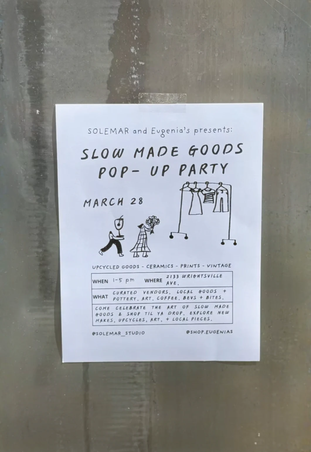 SLOW MADE GOODS POP UP 