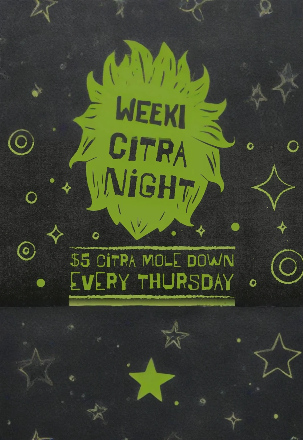 $5 Citra Mole Down Pints 