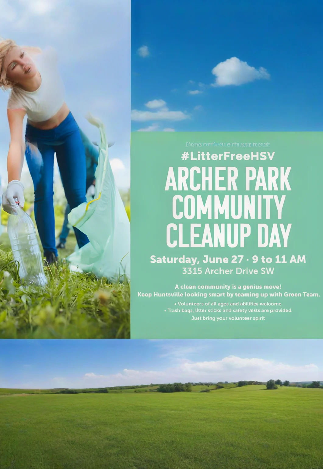 Archer Park Community Cleanup Day