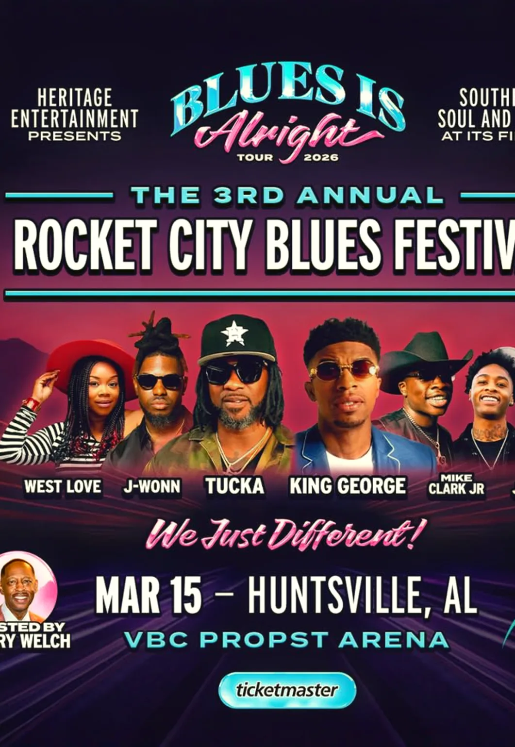 The 3rd Annual Rocket City Blues Festival